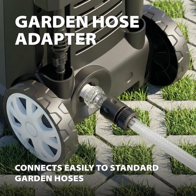 Detalle 2 de WAGNER Aquastorm Advanced pressure washer with Standard & Turbo nozzles and 5 m high-pressure hose