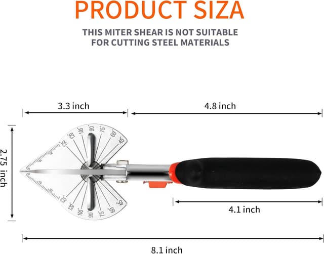 Detalle de FLORA GUARD miter shears 45-135° trim cutter