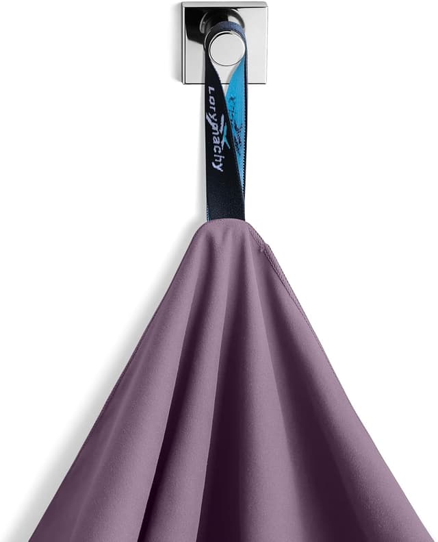 Detalle de Microfibre towel 30×60cm silver-ion quick dry