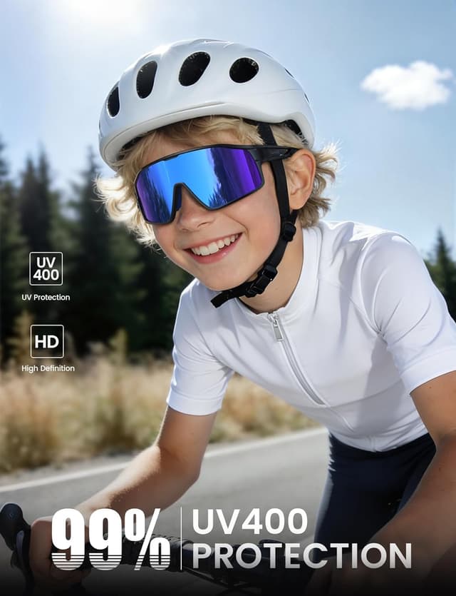 Detalle 2 de Lamicall Kids cycling sunglasses UV400