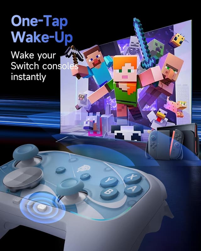 Detalle 2 de EasySMX S10 Switch controller 17h battery