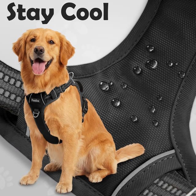 Detalle 2 de Funfox No Pull Dog Harness L for large dogs