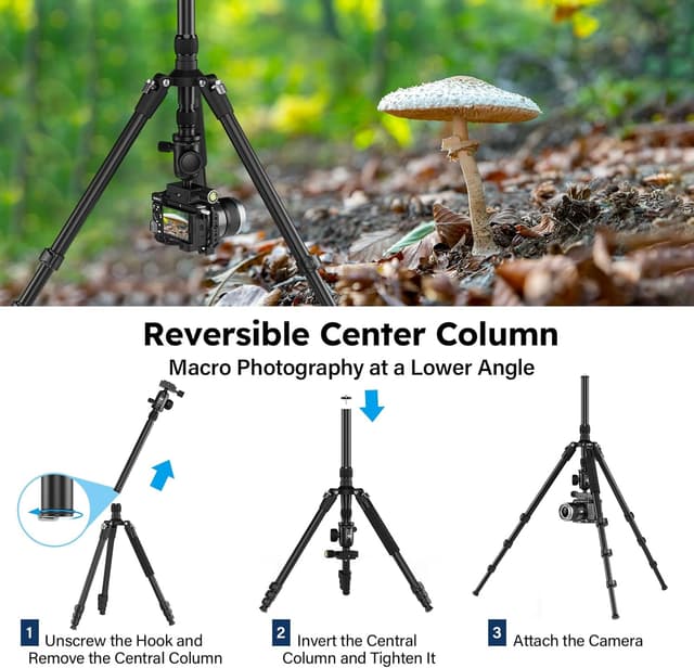 Detalle 2 de Sirui APT-02 2-in-1 Stativ 200 cm