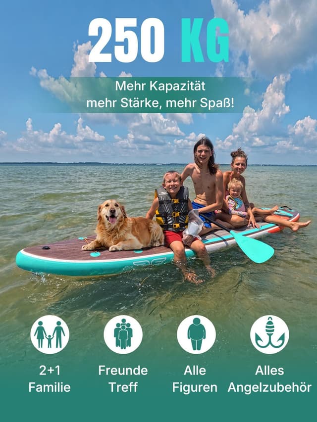 Thumbnail 3 de Niphean SUP Board 335×83×15 cm 🏄