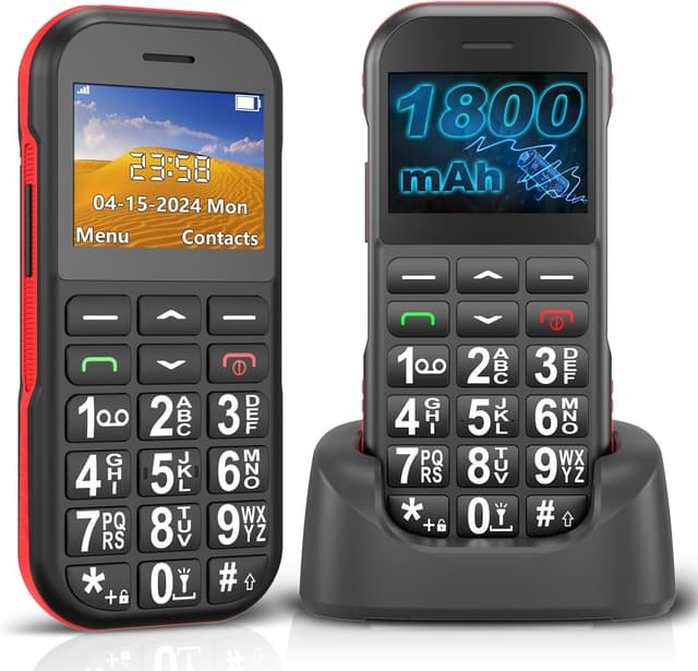 Imagen de ukuu Easy-Use Big Button Phone 1800mAh en OfertitasTOP