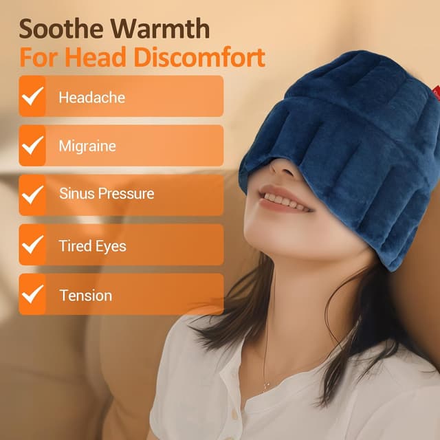 Detalle 2 de Comfytemp Migraine cap heat pad