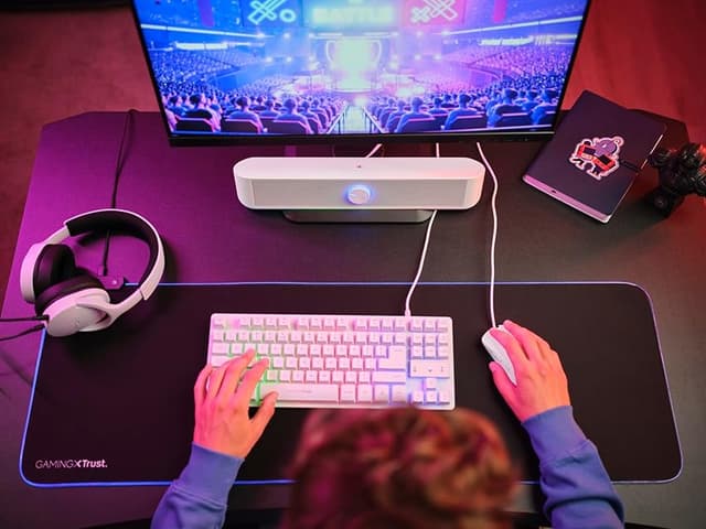 Thumbnail 6 de GXTrust Rhox 1619W Barra de Sonido RGB para PC 🎵