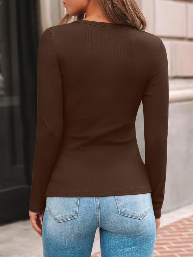 Detalle 2 de AUTOMET Ribbed Long Sleeve Top 60% Polyester
