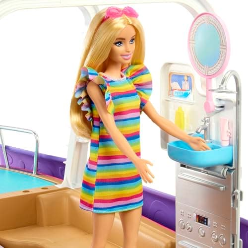 Detalle 2 de Mattel HJV37 Barbie Dream Boat, barco para muñecas