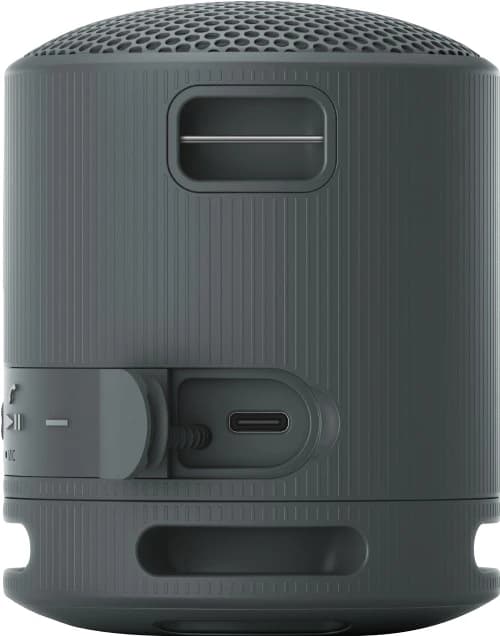 Detalle de Sony SRS-XB100 Doppelpack Schwarz – kompakte Bluetooth-Lautsprecher mit IP67