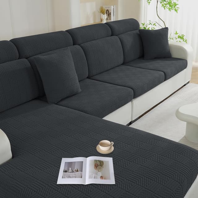 Imagen de Ystyle Funda Asiento Sofa Ajustable Gris en OfertitasTOP