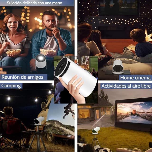 Thumbnail 6 de TEKXDD Proyector Portátil 200ANSI 📽