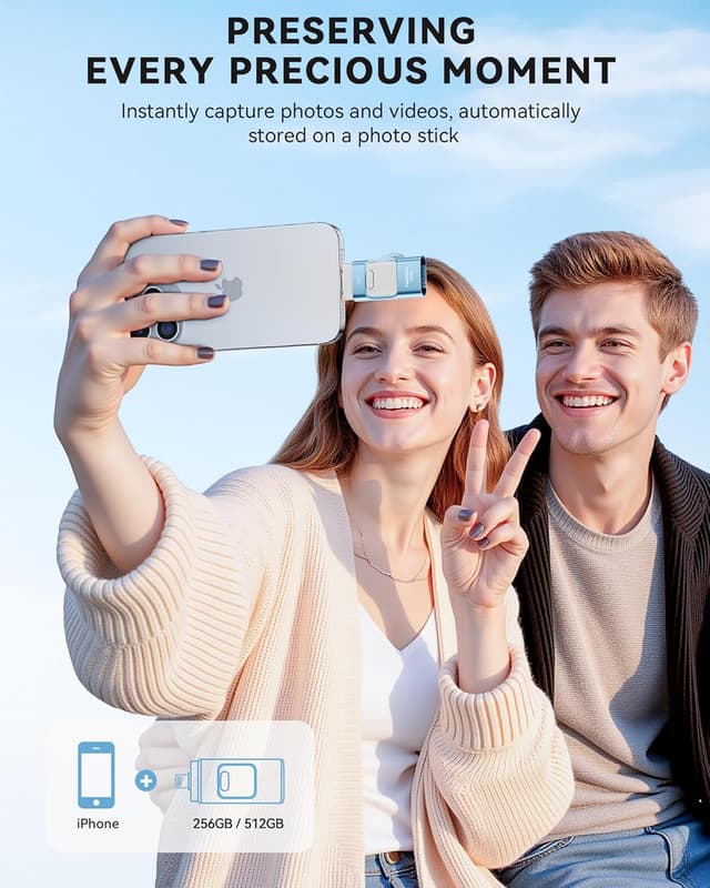 Detalle de MFi 256GB Flash Drive for iPhone