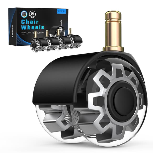 Detalle de WEWILL Bürostuhl-Rollen 10x22 mm Set