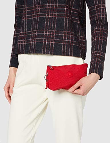 Detalle 2 de Kipling Creativity L Monedero Grande en rojo