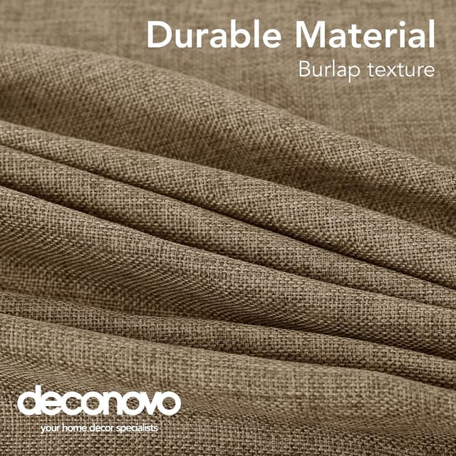 Detalle de Deconovo tovaglia effetto lino 150x240 cm