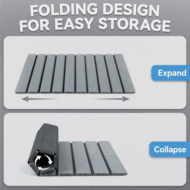 Thumbnail 4 de iHomara Alfombra de baño 60x39 cm