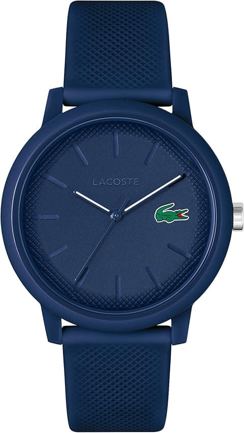 Detalle de Lacoste Reloj Analógico de Cuarzo con correa petit piqué