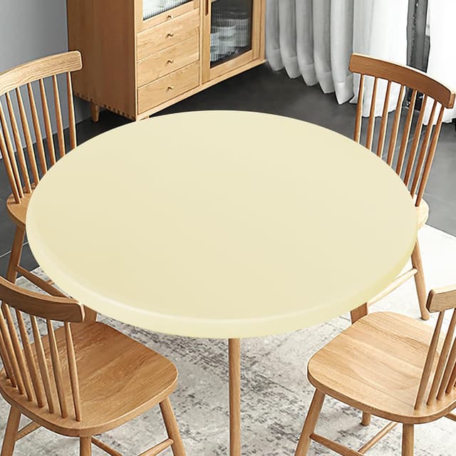 Detalle de Obstal Stretch Round Table Cloth 44 inch