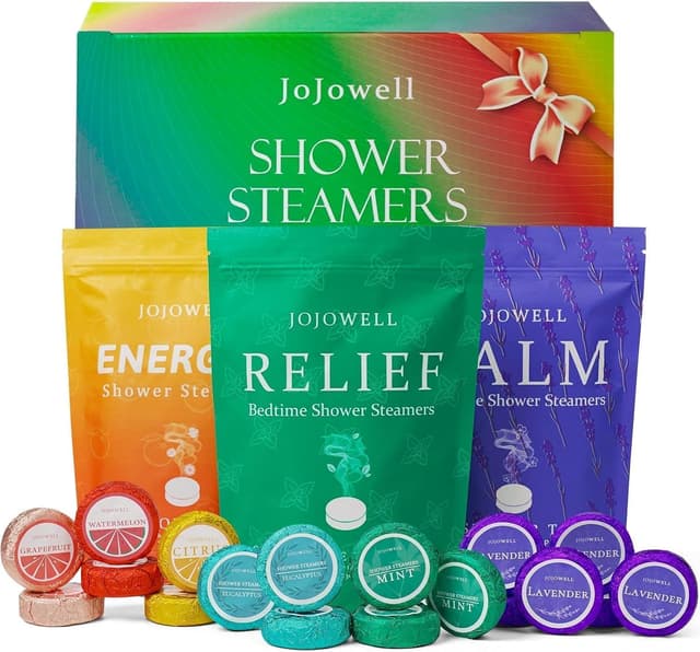 Detalle de JoJowell 18 Pack Shower Steamers