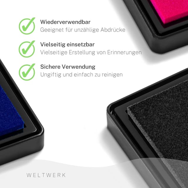 Thumbnail 5 de WELTWERK Stempelkissen Kinder 🎨