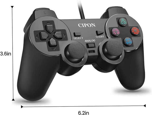 Detalle 2 de PS-2 Wired Controller mit 1,8 m Kabel