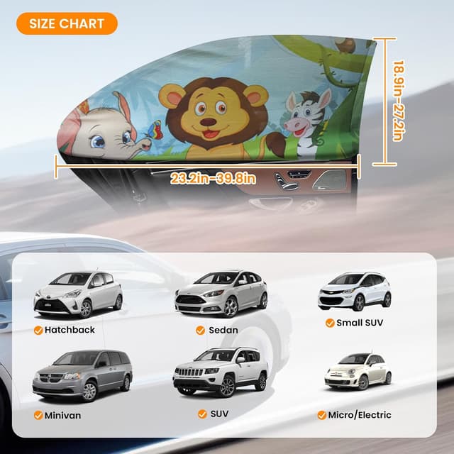 Thumbnail 2 de PEMOTech Sonnenschutz Auto Baby 2er Set