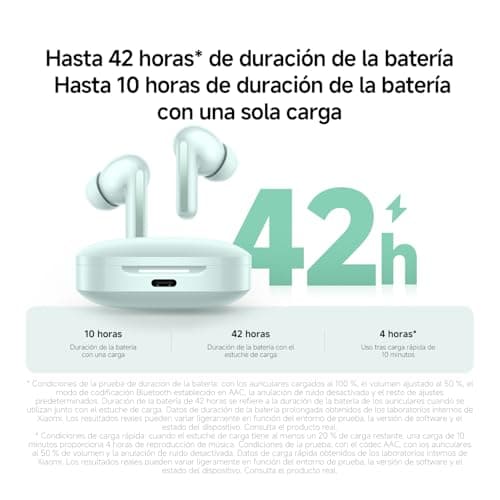 Thumbnail 7 de XIAOMI Redmi Buds 6 Auriculares inalámbricos, 42 h de autonomía