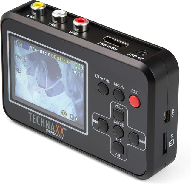 Detalle de Technaxx TX-182 video digitiser, 6 cm screen