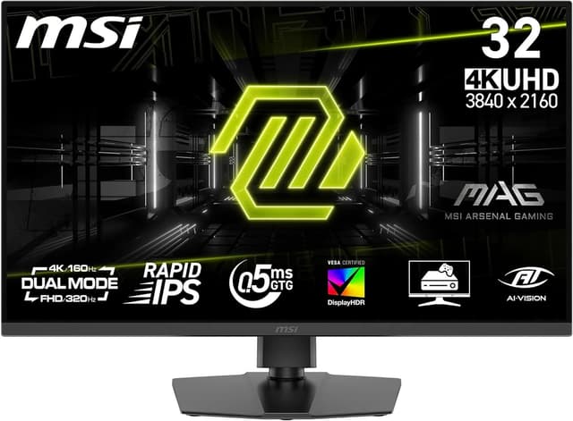 Detalle de MSI MAG 322URDF E16 32 Zoll 4K Gaming-Monitor