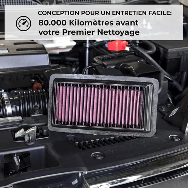 Thumbnail 4 de K&N Filtre à air 33-2034 80 000 km