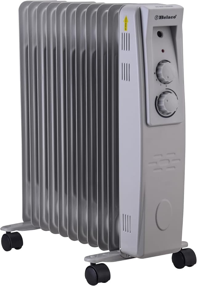 Detalle de Belaco 2500W oil filled radiator heater 11-fin
