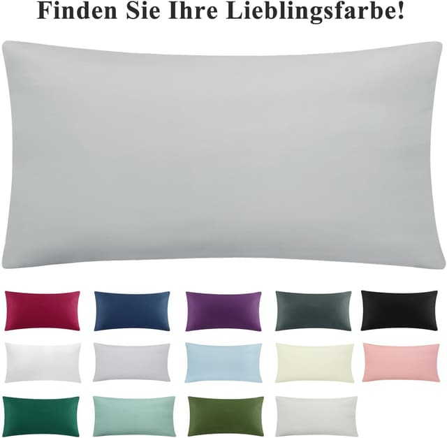 Thumbnail 6 de Aisbo Kissenbezug 40x80 2er Set