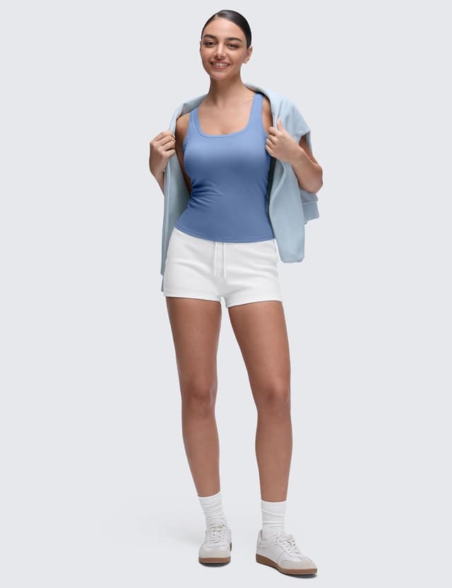 Detalle 2 de CRZ YOGA Softembrace Top casual da donna con doppia fodera