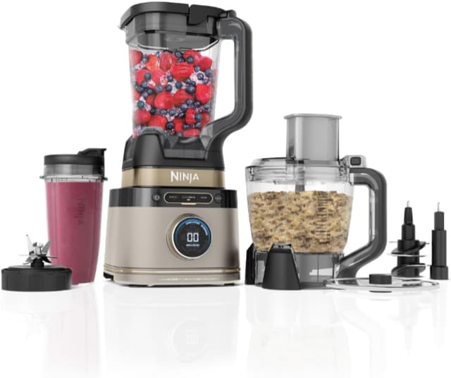 Detalle de Ninja Ninja Detect Power Blender Processor Pro 3-en-1 TB401EUSTGD (1200 W) – mixeur pierre dorée