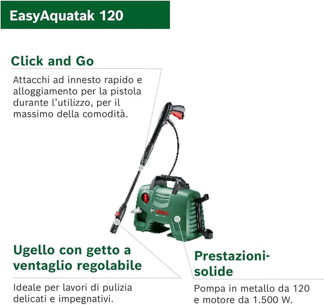 Thumbnail 1 de Bosch EasyAquatak 120 1500 W