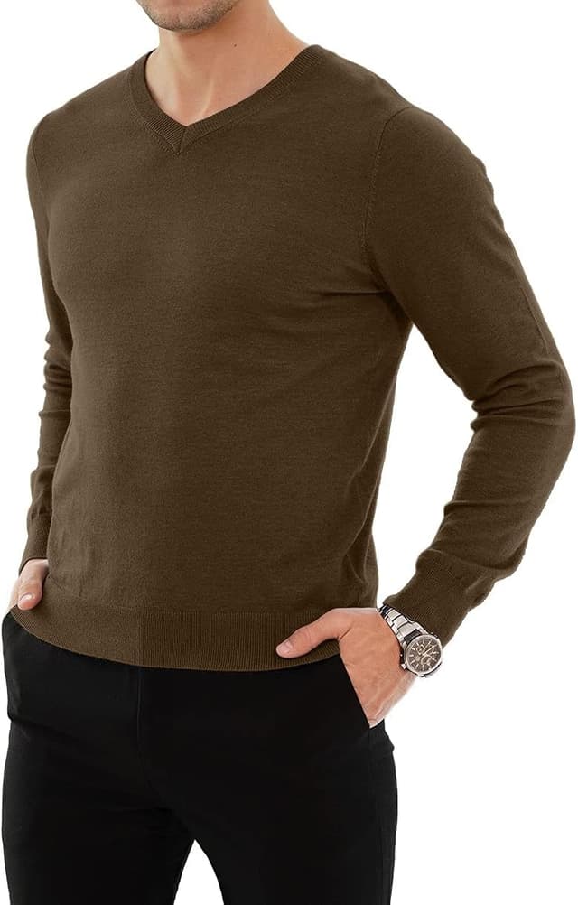 Thumbnail 2 de KUYIGO Pullover V-Ausschnitt Slim Fit