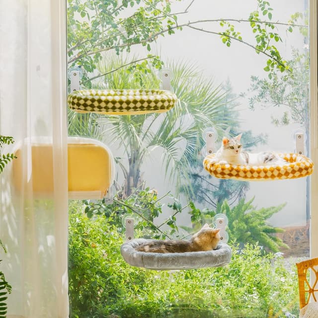 Thumbnail 2 de EDAGNY Hamac pour chat 18 kg