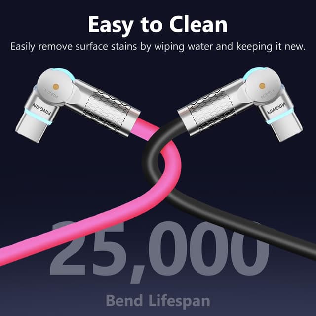 Thumbnail 5 de USB-C to USB-C Cable 10ft 240W 2-Pack for USB-C Devices