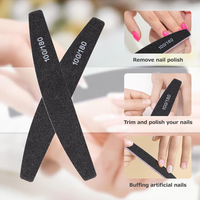 Thumbnail 6 de Carehabi 20 lime per unghie professionale