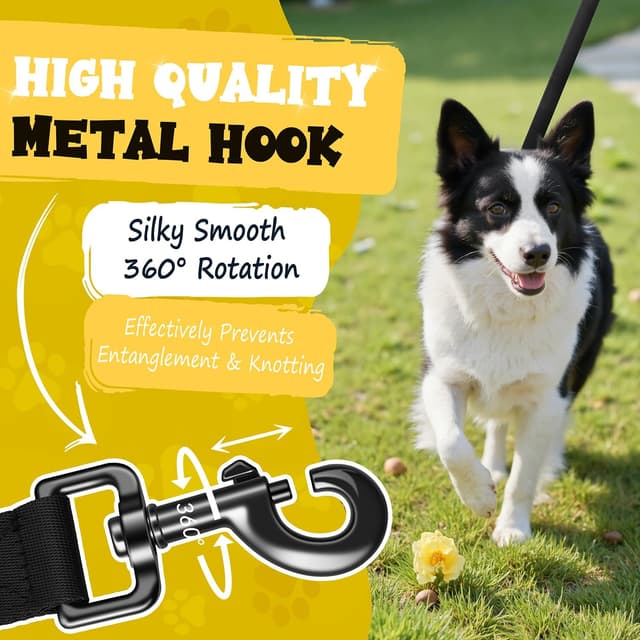 Detalle 2 de Looxmeer 25m Nylon Long Line training lead for dogs 🐕