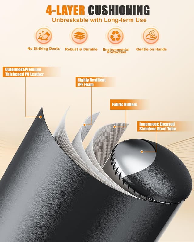 Detalle 2 de LEKÄRO Boxsack-Set mit 12OZ Handschuhen