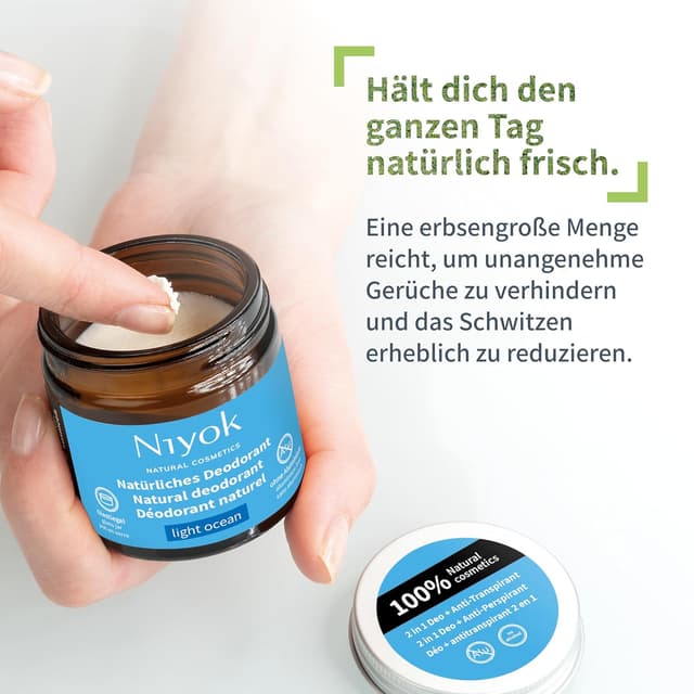 Thumbnail 3 de Niyok Deocreme Light Ocean 40 ml