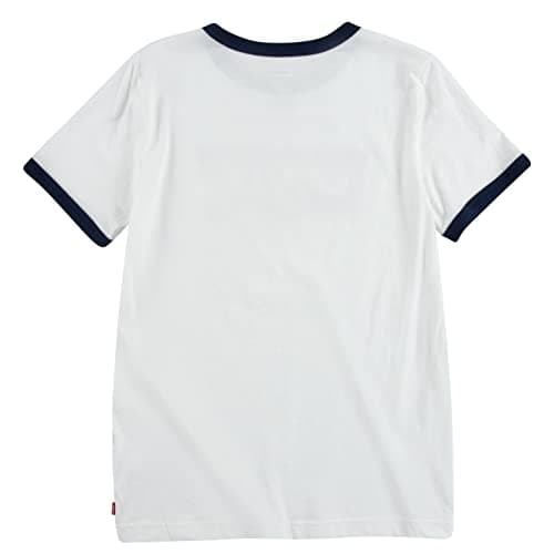 Thumbnail 1 de Levi's Kids Lvb-Batwing Ringer Tee Blanco 10 años