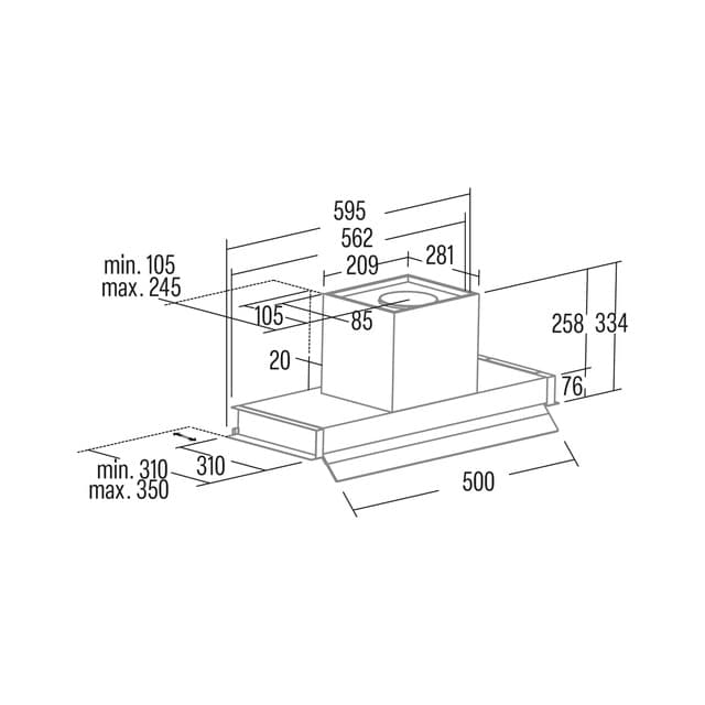 Thumbnail 2 de Cata CORONA X 60 grupo filtrante 3 velocidades