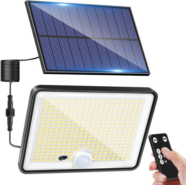 Detalle de LOTMOS 342LED Solar Security Light