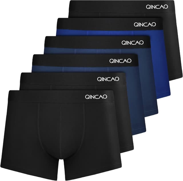 Thumbnail 1 de QINCAO Boxer da uomo confezione 6 pezzi taglia S–4XL 🩲