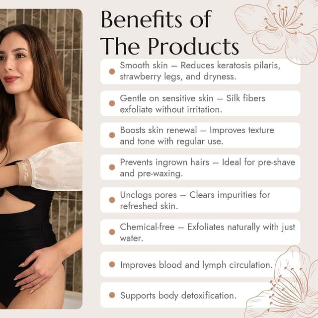 Detalle 2 de Feel Fine Turkish Exfoliating Mitt