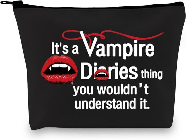Imagen de V-mpire Merch Makeup Pouch for Vampire Fans en OfertitasTOP
