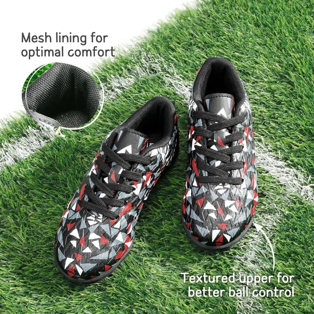 Thumbnail 3 de DREAM PAIRS Turf Indoor Soccer Shoes Lace-Up Cleats